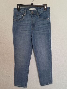 Ella Moss High Waist Straight Jeans, 6/28.